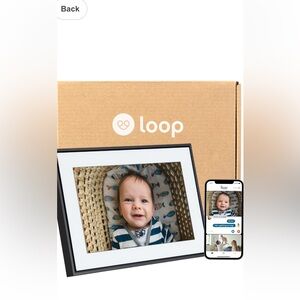 Loop digital picture frame